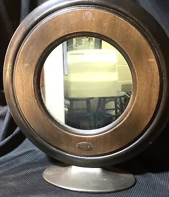 Unique Mirror Placed In A Vintage Rola Radio Round Speaker Frame • $19.99