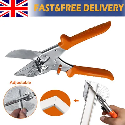 £12.85 • Buy Miter Cutter Shear 45° -135° Multi Angle Scissor Wire Trunking Mitre Trim Cutter