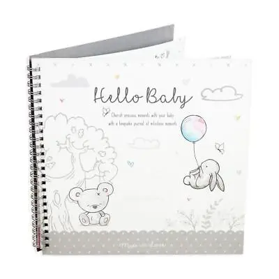 Baby Memory Journal Keepsake Book Milestone Photobook Gender Neutral Diary Gift • £6.49