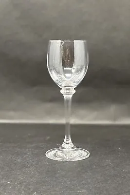 Mikasa STEPHANIE Crystal Cordial Sherry Liqueur Glass Clear Optic EUC 6” • $20
