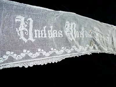 Und Das Wort Ist Fleisch Geworden Und Hat Unter Uns Gewohnt Vintage Altar Cloth. • $19