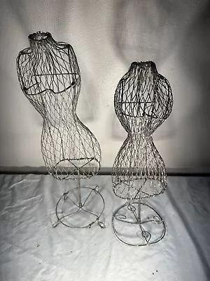 Doll Dress Forms Wire Primitive Antiques 16” • $60