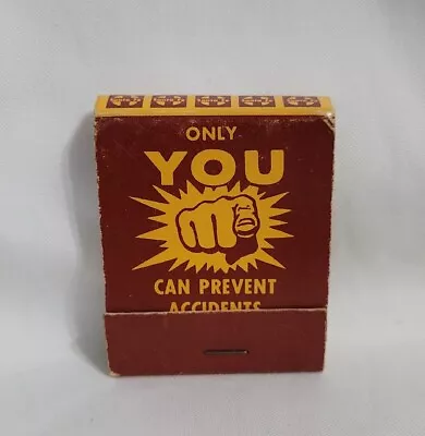 Vintage Santa Fe Railway Safety Department Only You Matchbook Advertising • $12.99