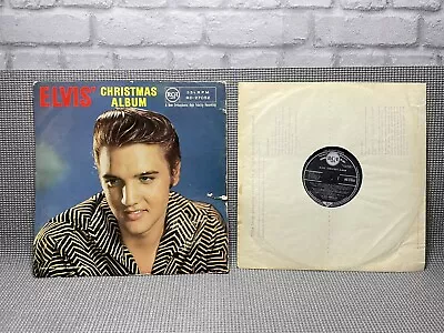 1957 Elvis Presley –CHRISTMAS ALBUM- Vinyl LP 12  Album RD-27052 33 Rpm • $63.13