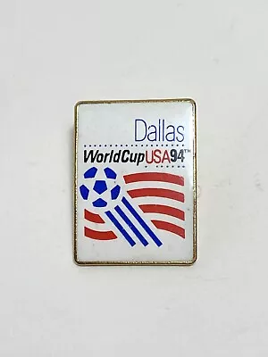 Vintage 1994 World Cup USA Dallas Soccer Lapel Pin Pinback • $9.95