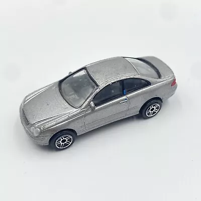 Realtoy Mercedes Benz Clk Coupe Diecast Model Car Silver Grey 1:59 Collectors • £3.99