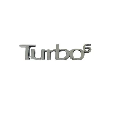 Turbo 6 Emblem 2010-2012 Saab 9-5 12841794 • $27.97