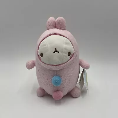 10  Pink Outfit Molang Bunny Rabbit Soft Plush Stuffed Animal Toy #015 • $12.74