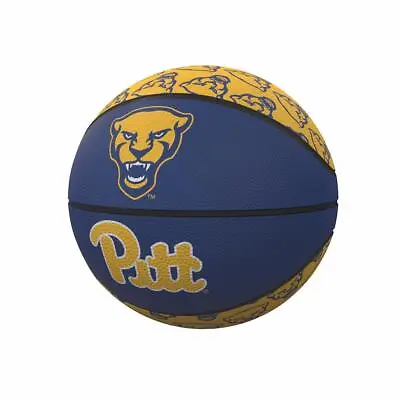 Pittsburgh Panthers Mini Rubber Repeating Basketball • $19.95