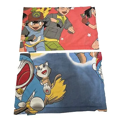 Pokemon  Pillowcase X 2 Vintage Two Pillow Cases • $24.76