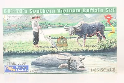 Gecko Models 35GM0108 1/35 60'~70's Vietnam Buffalo Set • $18.55