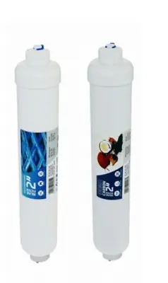 £11.95 • Buy Set Of 2 In-line Pre Filters For RO Reverse Osmosis Unit 1/4  Push-fit