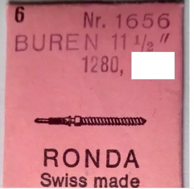 Buren 1280 [1Pc=1 Stem ] Winding Seatpost Replacement Albero Carica Round 1656 • $24.73