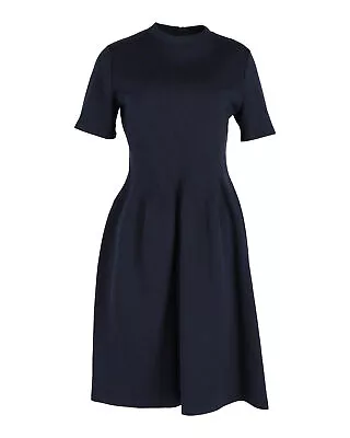 Marni Jersey Dress In Navy Blue Cotton EU44 • £167