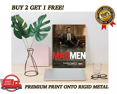 METAL Poster Mad Men TV Show Art Print Plaque Gift • $15.97