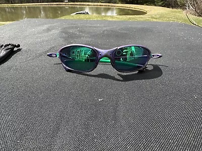 Oakley Juliet X-Metal Sunglasses Custom Joker Colors Purple & Green • $349.99