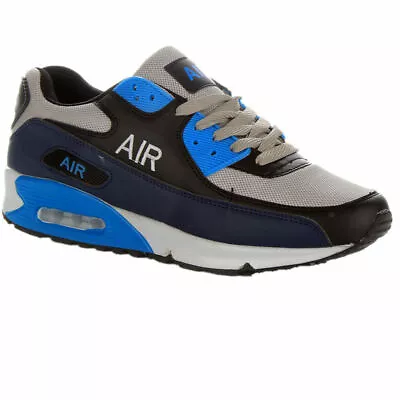£18.99 • Buy Mens Shock Absorbing Running Trainers Casual Lace Gym Walking Sports Shoes Size