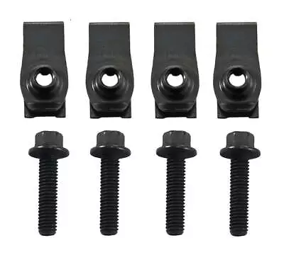 1979-1993 Mustang Lower Shift Shifter Boot Mounting Hardware Clip Nuts Bolts Kit • $9.95