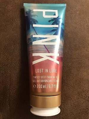 Victoria's Secret PINK LOST IN LOVE Tinted Self-Tanning Bronzer Gel ~ Rare! • $45