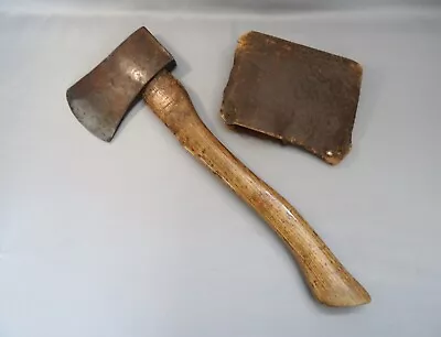 Vintage GILPIN Axe 1 3/4lb Military Issue 1950 With Leather Head Cover • $28.01