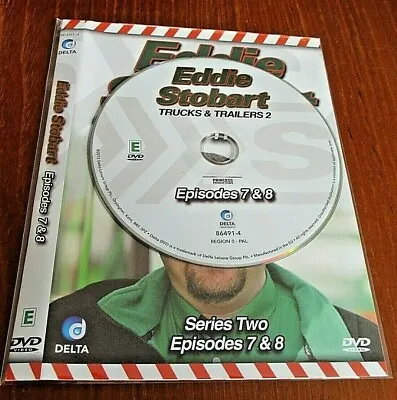 Eddie Stobart Trucks And Trailers Episodes 7 & 8 DVD • £2.25