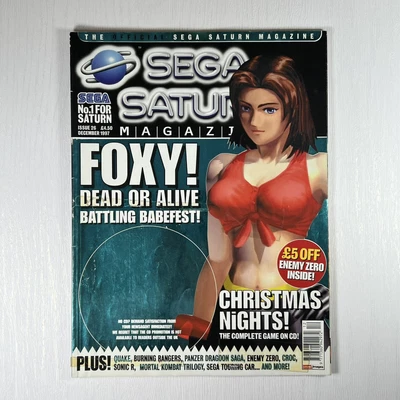 £16.95 • Buy Official Sega Saturn Magazine - Issue #26 December 1997 Dead Or Alice Nights VTG