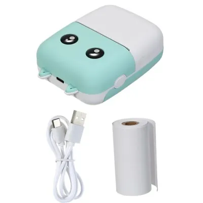 Mini Pocket Thermal Printer Bluetooth Mobile Phone Photos Label Printing Machine • £14.99