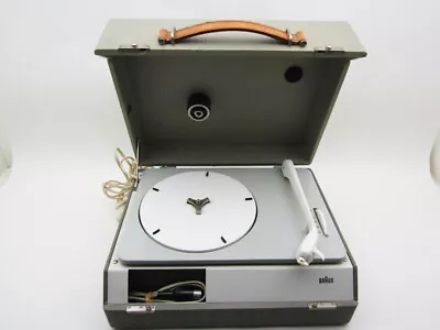 £646.02 • Buy VINTAGE BRAUN PC3 SV Turntable DIETER RAMS + W. WAGENFELD Good Design Minimalism