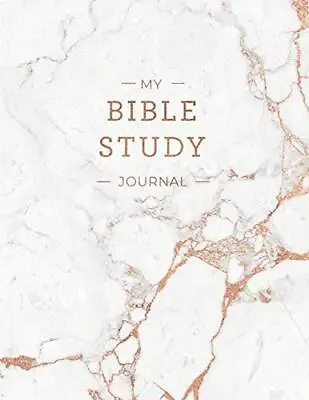 My Bible Study Journal Beautiful Rose Gold Marble Bible Study And Prayer Jour... • £11.52