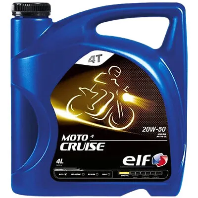 Harley Davidson ELF MOTO 4 Cruise 20w50 Motorcycle Engine Oil 4 Stroke 4 Litres  • £29.99