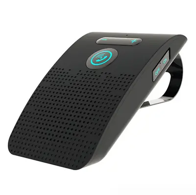 $16.97 • Buy Car Bluetooth Speaker Hands-free Multi-point Wireless Sun Visor Kit Black USB
