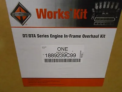 $1799.99 • Buy 1889239c99 International Maxxforce Dt 2007-2009 Engine Overhaul Kit