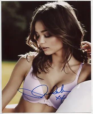 Miranda Kerr Model Autographed 8 X10  Photo W/COA WWE13-105 • $17.54