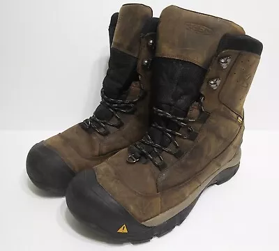 Keen Men's 11.5 Summit County 400g Insulated Winter Waterproof Leather Boots • $55