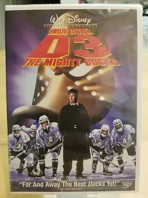 D3 The Mighty Ducks Disney DVD - Emilio Estevez - New Sealed - SHIPS FREE • $9.50