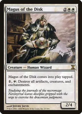 Magus Of The Disk [Time Spiral] Magic MTG • $1.95