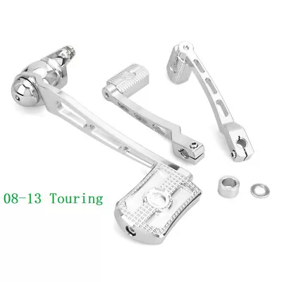 Brake Arm Kit Shift Levers Pegs For Harley Touring CVO Street Glide FLHT 08-13 • $73.30