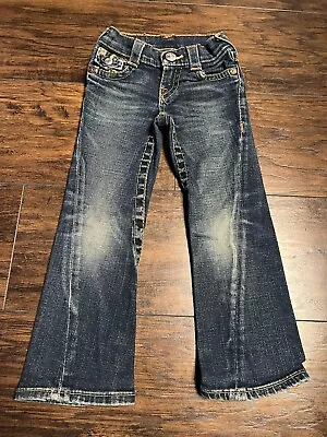 True Religion Girls Joey Bootcut Jeans Toddler 4 • $17