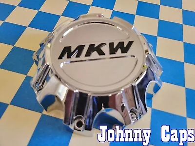 MKW Wheels # MKC-E056 . Custom Wheel CHROME Center Cap  [62]  (QTY. 1) • $59.35