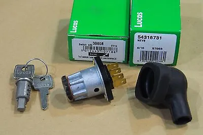 $35.43 • Buy Genuine Lucas Ignition Switch Triumph T90 T100 T120 T140 T150 With Rubber Boot