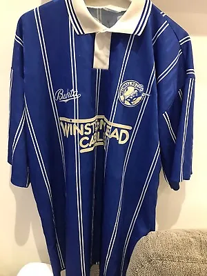 Millwall Match Worn Home Reserve Shirt 93/94 - Very Rare • £250