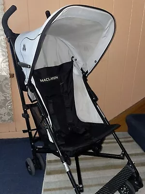 Maclaren Volo Black/Silver Umbrella Single Seat Stroller • $75