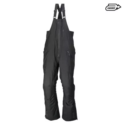 2024 Arctiva Pivot 5 Bib Snowmobile Snow Pants/Bibs - Pick Size Black • $169.95