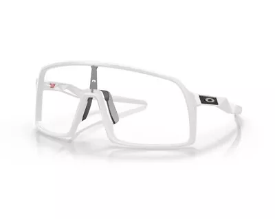 BRAND NEW Oakley SUTRO Sunglasses OO9406-5437 Polished White W/ CLEAR LENS • $108.88