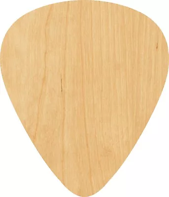 Guitar Pick Laser Cut Out Wood Shape Craft Supply - Woodcraft Cutout • $64.63