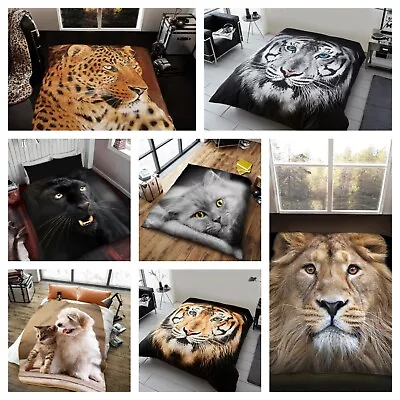 £15.99 • Buy 3D Animal Print Mink Faux Fur Throw Cat Fleece Blanket Soft Cosy Warm Bed Sofa