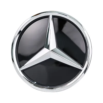 Fit For 2013-2018 Mercedes-Benz Front Grill Mirror Emblem Silver Star Badge W205 • $24.96