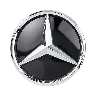 For 2013-18 Mercedes Benz 3D Star Mirror Emblem Front Grille Silver Badge W205 • $24.76