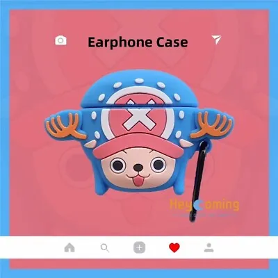 One Piece Wireless Bluetooth Earphone Case Tony Chopper Case For Airpods 1/2 • $10.22
