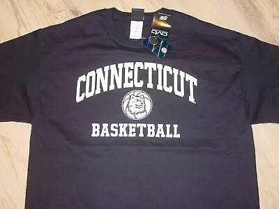 UCONN HUSKIES  Connecticut   BASKETBALL    T-Shirt NEW NWT   Sz....   LARGE • $20